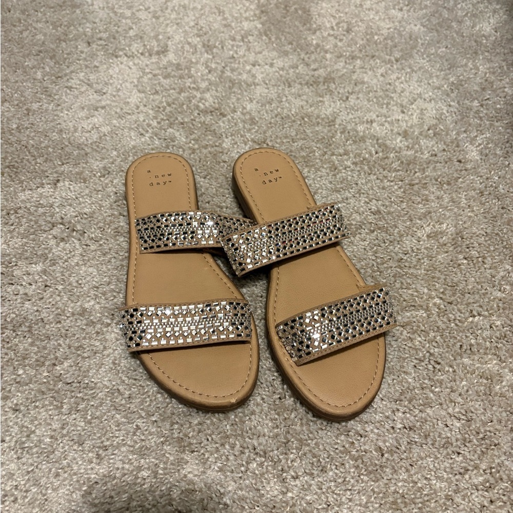 a new day sparkle sandals